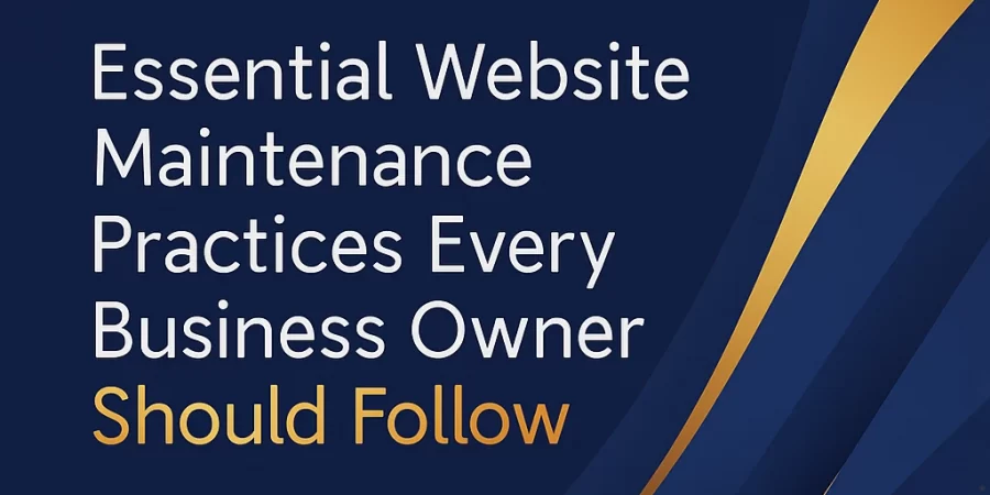 Essential Website Maintenance Practices Every Business Owner Should Follow